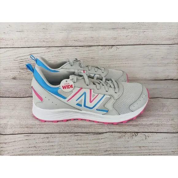 New Balance Kids Girls Sz 6.5 XW Fresh Foam 650 v1 Running Shoes - Picture 4 of 11